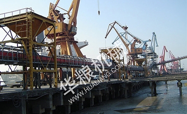 Terminal conveyor line