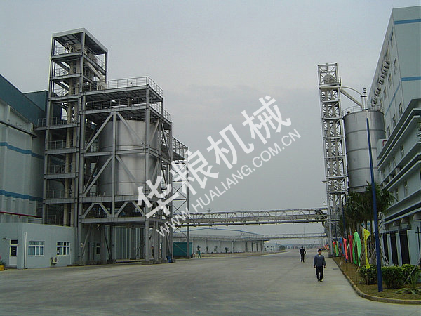Grease processing plant grain and oil delivery system